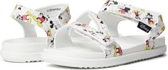 Сандалии на плоской подошве Charley Disney Print Native Shoes Kids, цвет Shell White/Shell White/Mickey All Over Print