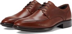 Оксфорды Citytray Apron Toe Tie ECCO, цвет Cognac