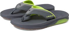 Шлепанцы Mathodic Recovery Sandal Quiksilver, цвет Grey/Black/Green