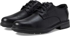 Оксфорды Un Shire Low Clarks, черная кожа