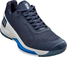 Кроссовки Rush Pro 4.0 Tennis Shoes Wilson, цвет Navy Blazer/White/Lapis Blue