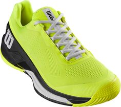 Кроссовки Rush Pro 4.0 Tennis Shoes Wilson, цвет Safety Yellow/Black/White