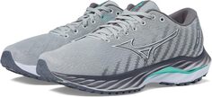 Кроссовки Wave Inspire 19 Mizuno, цвет Harbor Mist/White