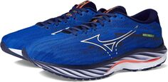 Кроссовки Wave Rider 27 Mizuno, цвет Surf the Web/White