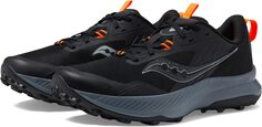 Кроссовки Blaze TR Saucony, цвет Black/Vizi Orange