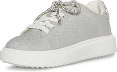 Кроссовки Sparkz Steve Madden, цвет Silver Glitter