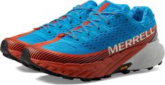 Зимние ботинки Agility Peak 5 Merrell, цвет Tahoe/Cloud