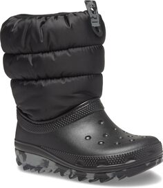 Зимние ботинки Classic Neo Puff Boot Crocs, черный