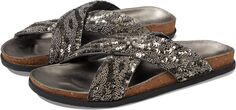 Сандалии на плоской подошве Moon Child Embellished Sandal Free People, цвет Black Combo