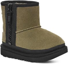 Сапоги Classic Mini Zipper Tape Logo UGG, цвет Burnt Olive