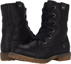 Ботинки на шнуровке Roxy Kids Girls Bruna II Lace-up Style Boot Roxy, черный