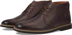 Ботинки Malwood Top Clarks, цвет Dark Brown Leather