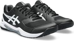 Кроссовки GEL-Dedicate 8 Tennis Shoe ASICS, цвет Black/White