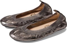 Балетки Miss Samara Glitter Ballet Flat Yosi Samra, цвет Pewter Textured