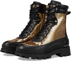 Ботинки на шнуровке Rowan Lace-Up Bootie MICHAEL Michael Kors, золото