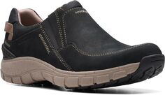 Кроссовки Wave Plateau Clarks, цвет Black Nubuck