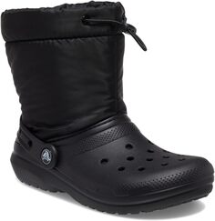 Зимние ботинки Classic Lined Neo Puff Boot Crocs, черный