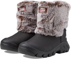 Зимние ботинки Intrepid Faux Fur Snow Boot Hunter, цвет Black/Natural