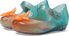 Балетки Mini Ultrgrl+Lit Mermaid II BB Mini Melissa, цвет Clear/Oraneg/Green