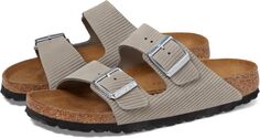 Сандалии на плоской подошве Arizona - Corduroy (Unisex) Birkenstock, цвет Stone Coin