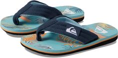 Шлепанцы Quiksilver Kids Molokai Layback II Flip Flops Quiksilver, цвет Blue 2