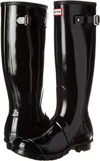 Резиновые сапоги Original Tall Gloss Rain Boots Hunter, цвет Black Gloss