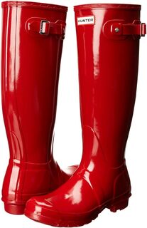 Резиновые сапоги Original Tall Gloss Rain Boots Hunter, цвет Military Red