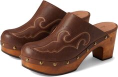 Сабо Jessica Clog Frye, цвет Dark Brown