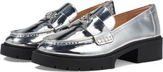 Лоферы Leah Loafer COACH, цвет Silver