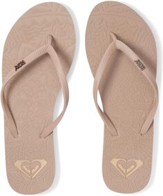 Сандалии на плоской подошве Antilles II Sandals Roxy, серо-коричневый