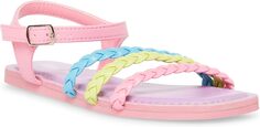 Сандалии на плоской подошве Georjia Steve Madden, цвет Pastel Multi