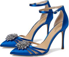 Туфли Violette Jewel Badgley Mischka, цвет Electric Blue