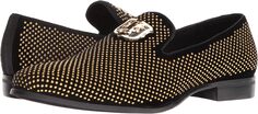 Лоферы Swagger Studded Ornament Loafer Stacy Adams, цвет Black/Gold