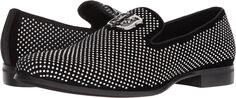 Лоферы Swagger Studded Ornament Loafer Stacy Adams, цвет Black/Silver