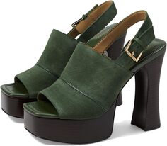 Босоножки Rye Platform Sandal MICHAEL Michael Kors, цвет Amazon Green