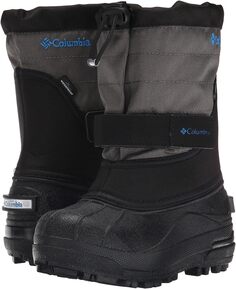 Зимние ботинки Powderbug Plus II Boot Columbia, цвет Black/Hyper Blue