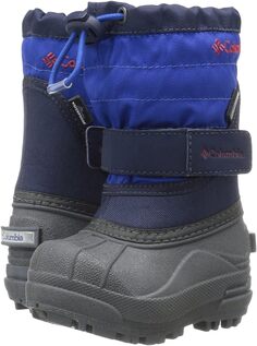 Зимние ботинки Powderbug Plus II Boot Columbia, цвет Collegiate Navy/Chili