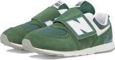 Кроссовки 574 New-B Hook-and-Loop New Balance, цвет Nori/White