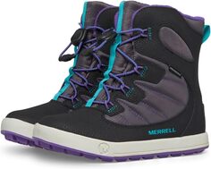 Зимние ботинки Snow Bank 4.0 Waterproof Merrell, цвет Black/Purple