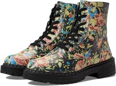Ботинки на шнуровке Kaedy Sugar, цвет Black Vintage Floral