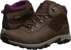 Походная обувь водонепроницаемая Mt. Maddsen Mid Leather Waterproof Timberland, цвет Medium Brown Full Grain