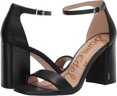 Босоножки Daniella Sam Edelman, цвет Black Dress Nappa Leather