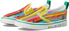 Кроссовки Slip-On V Vans, цвет Sesame Street Multi