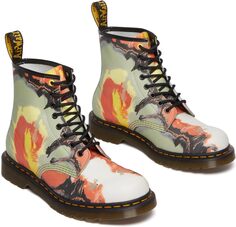 Ботинки на шнуровке 1460 Tate Flare Dr. Martens, мульти