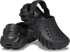 Сабо Echo Clog Crocs, черный