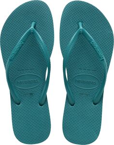 Шлепанцы Slim Flip Flop Sandal Havaianas, цвет Vibe Green