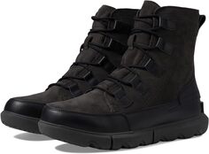 Зимние ботинки Explorer Next Boot Waterproof SOREL, цвет Black/Jet