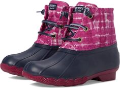 Резиновые сапоги Saltwater Boot Sperry, цвет Navy/Berry