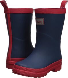 Резиновые сапоги Kid&apos;s Color Block Rain Boots Hatley, цвет Navy/Red
