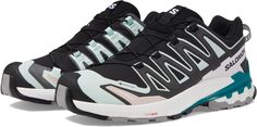 Кроссовки XA Pro 3D V9 GORE-TEX Salomon, цвет Black/Bleached Aqua/Harbor Blue